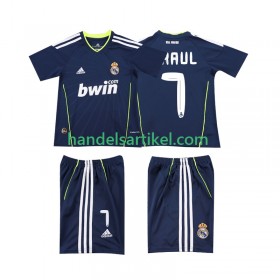 Real Madrid PAUL 7 2010 2011 Retro Kinder Auswärts Trikotsatz Kurzarm